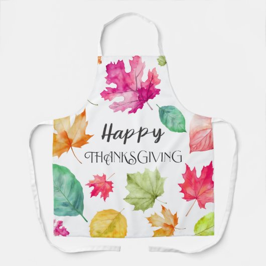 Tablier Happy Thanksgiving (Recto)
