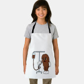 Tablier Haricot de café avec pot de café (Insitu)