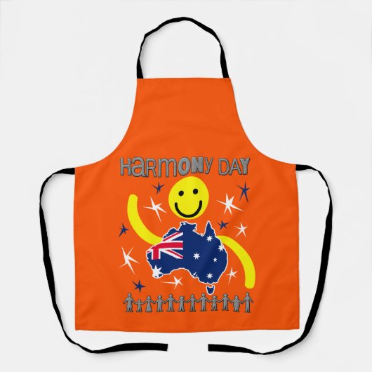 Tablier Harmony Day Australie (Recto)