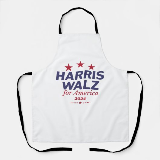 Tablier Harris Walz 2024 Active (Recto)