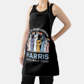 Tablier Harris Walz Waltz 2024 Unité sur division (Insitu)