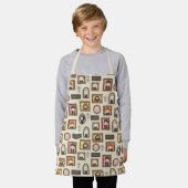 Tablier HARRY POTTER™ Chibi Image Frame Motif (Porté)