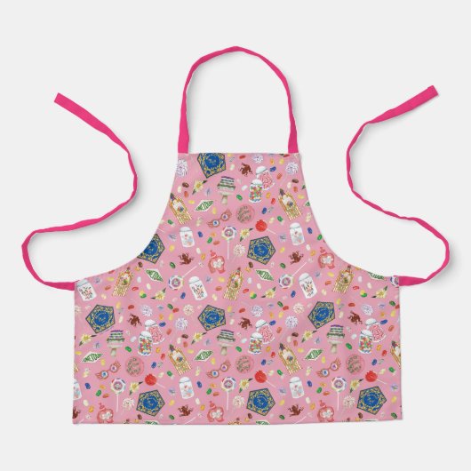 Tablier HARRY POTTER™ | Grenouilles au chocolat et Motif d (Recto)