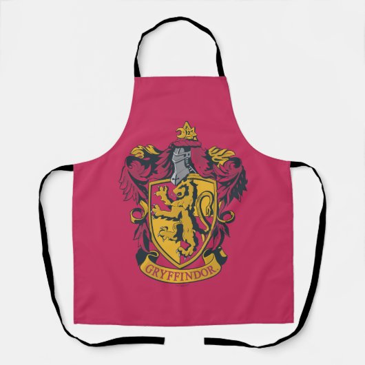 Tablier Harry Potter | Gryffindor Crest Gold et Rouge (Recto)