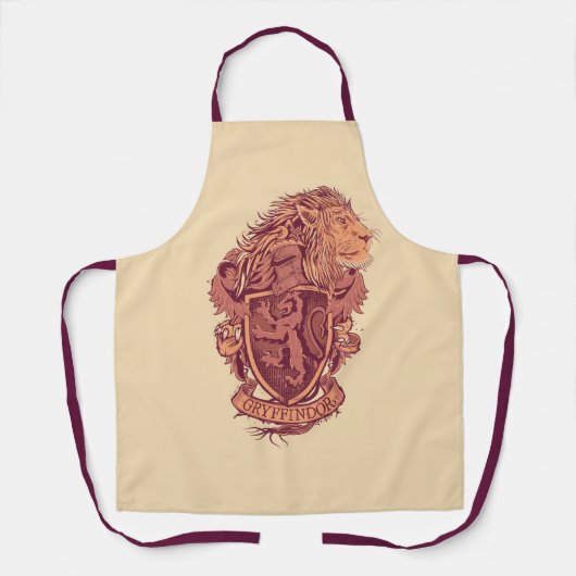 Tablier Harry Potter | Gryffindor Lion Crest (Recto)