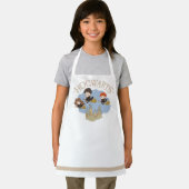 Tablier HARRY POTTER™, Hermione & Ron Fly Over HOGWARTS™ (Insitu)