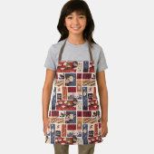 Tablier Harry Potter Motif des scènes de dessin (Insitu)