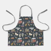 Tablier HARRY POTTER™ | Motif icônes (Recto)