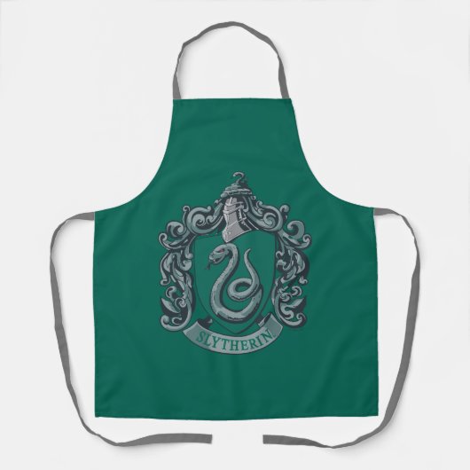 Tablier Harry Potter | Slytherin Crest Green (Recto)