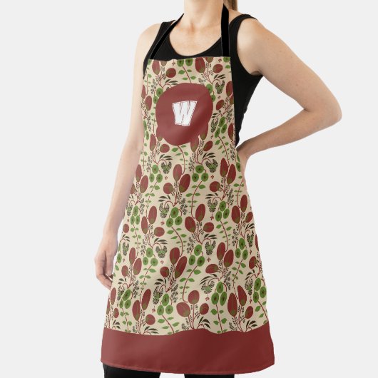 Tablier Harvest Monogram Kitchen Apron (Insitu)