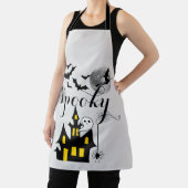 Tablier Haunted House Halloween Parti Éffrayant (Insitu)