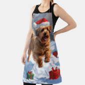 Tablier Havanais coule en neige avec Casquette de Noël (Insitu)