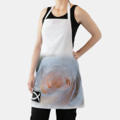 Tablier Haven Bound White Rose Apron (Insitu)