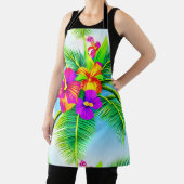 Tablier Hawaï Tropical Motif sans couture (Insitu)