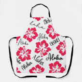 Tablier Hawaii Aloha Hibiscus Apron (Recto)