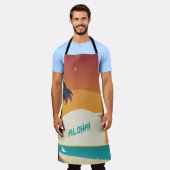 Tablier Hawaiian/Aloha/Tropical/plage (Porté)