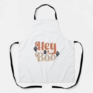 Tablier Hé Boo Boho Halloween Hé Boo Fantôme