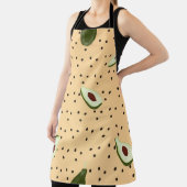 Tablier Healthy foods. Seamless avocado pattern, avocado (Insitu)