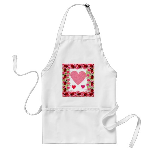 Tablier Heart Ladybugs (Devant)