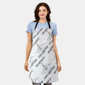 Tablier Heartbeat Life's Rhythm ECG/EKG Electrocardiogramm (Porté)