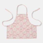 Tablier Hedwig Pink Ribbon Pattern (Recto)