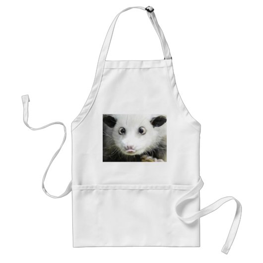 Tablier Heidi L'Opossum Osé À Croix (Devant)