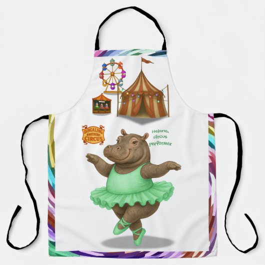 Tablier Helene circus performer (Recto)