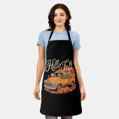 Tablier Hello Fall Funny Sloth Halloween pumkin Classic T- (Porté)