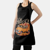 Tablier Hello Fall Funny Sloth Halloween pumkin Classic T- (Insitu)