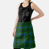 Tablier Henderson Clan Badge & Tartan Kilt (Insitu)
