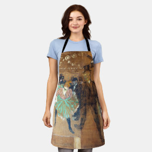 Tablier Henri de Toulouse-Lautrec - Danse à la Rouge