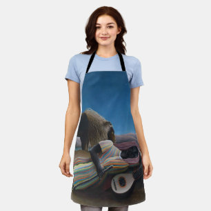 Tablier Henri Rousseau - Les Tziganes qui dorment