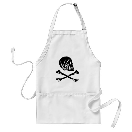 Tablier Henry chaque drapeau de pirate authentique (Devant)