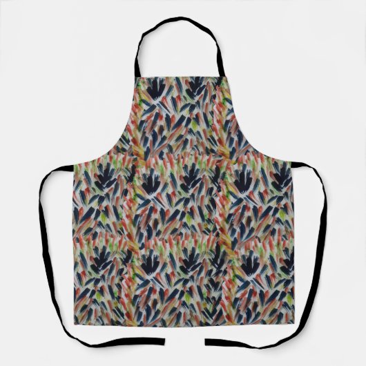 Tablier Herbe Abstraite (Recto)