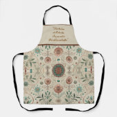 Tablier Herbe Boho personnalisable (Recto)