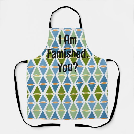 Tablier Herbe et ciel (Recto)