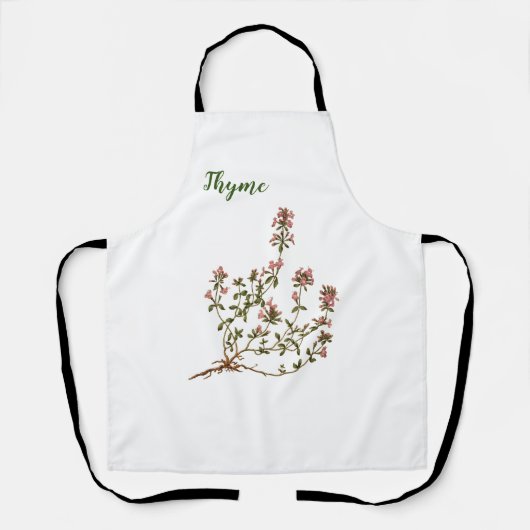 Tablier Herbes de thym (Recto)