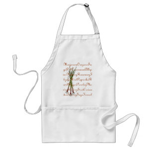 Tablier Herbes, épices et ciboulette faisant cuire le