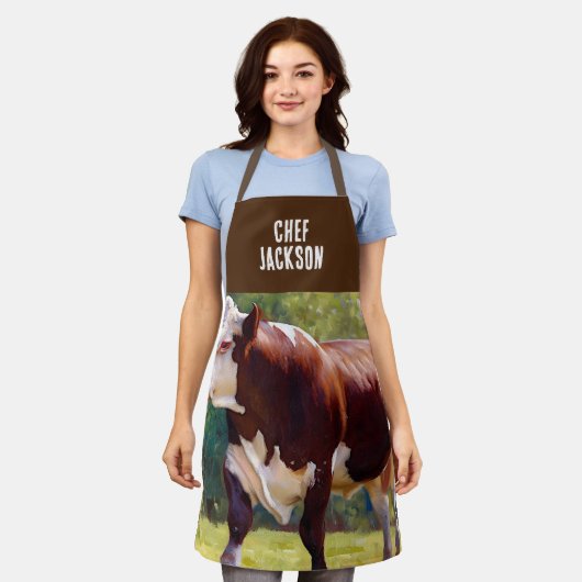 Tablier Hereford Bull (Porté)