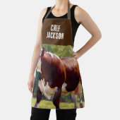 Tablier Hereford Bull (Insitu)