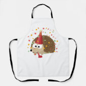 Tablier Hérisson du Parti Confetti (Recto)