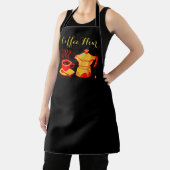 Tablier HEURE DE CAFÉ /Coupe Et Café Jaune Rouge (Insitu)