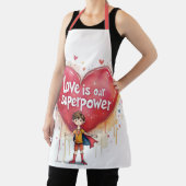 TABLIER HEUREUSE SAINTE-VALENTIN ! (Insitu)