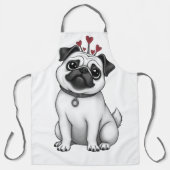 TABLIER HEUREUSE SAINTE-VALENTIN ! (Recto)