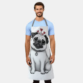 TABLIER HEUREUSE SAINTE-VALENTIN ! (Porté)