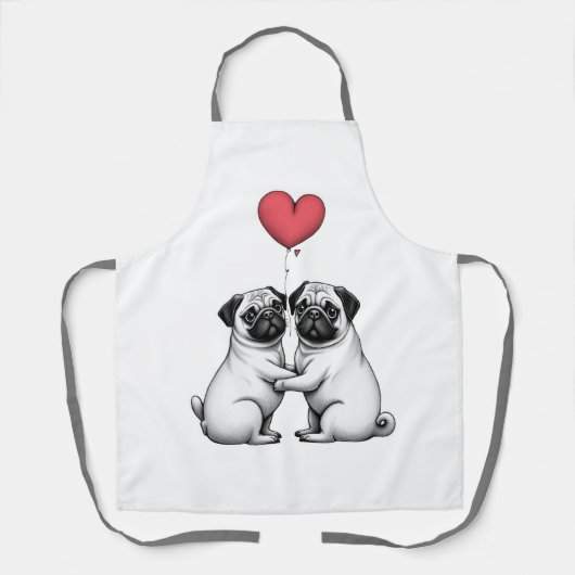 TABLIER HEUREUSE SAINTE-VALENTIN ! (Recto)