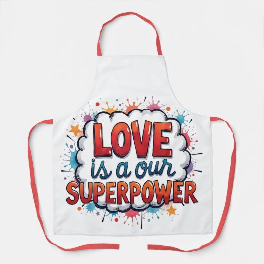 TABLIER HEUREUSE SAINTE-VALENTIN ! (Recto)