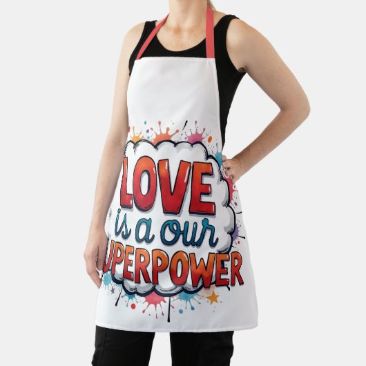 TABLIER HEUREUSE SAINTE-VALENTIN ! (Insitu)