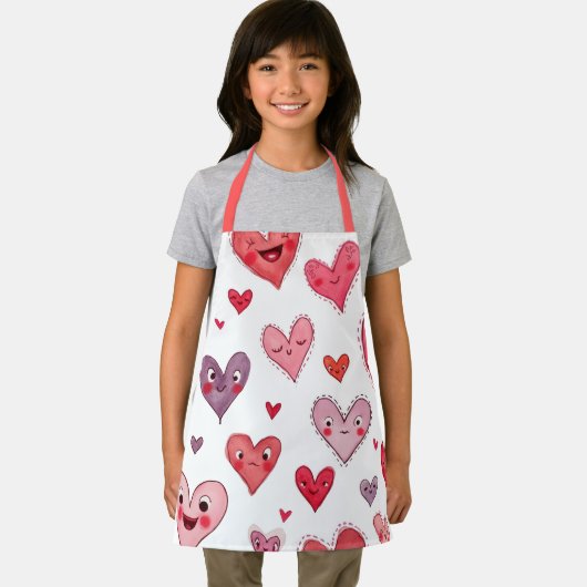 TABLIER HEUREUSE SAINTE-VALENTIN ! (Insitu)