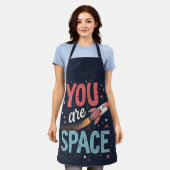 TABLIER HEUREUSE SAINTE-VALENTIN ! (Porté)